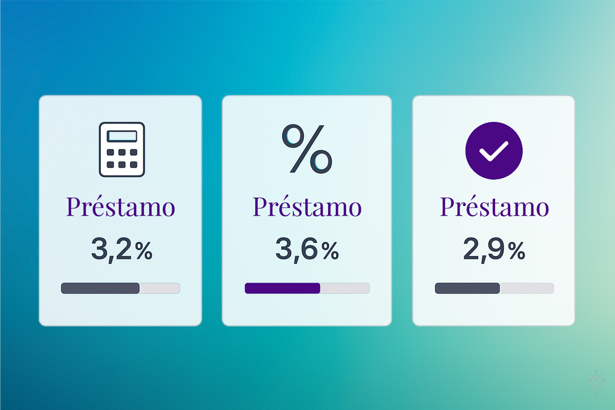 Comparar préstamos personales en España con distintas opciones de interés y condiciones